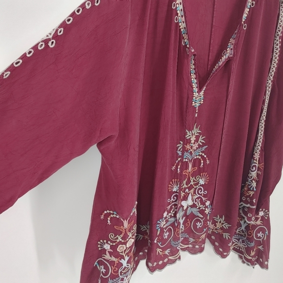 Johnny Was Lena Embroidered Tunic - Picture 4 of 9